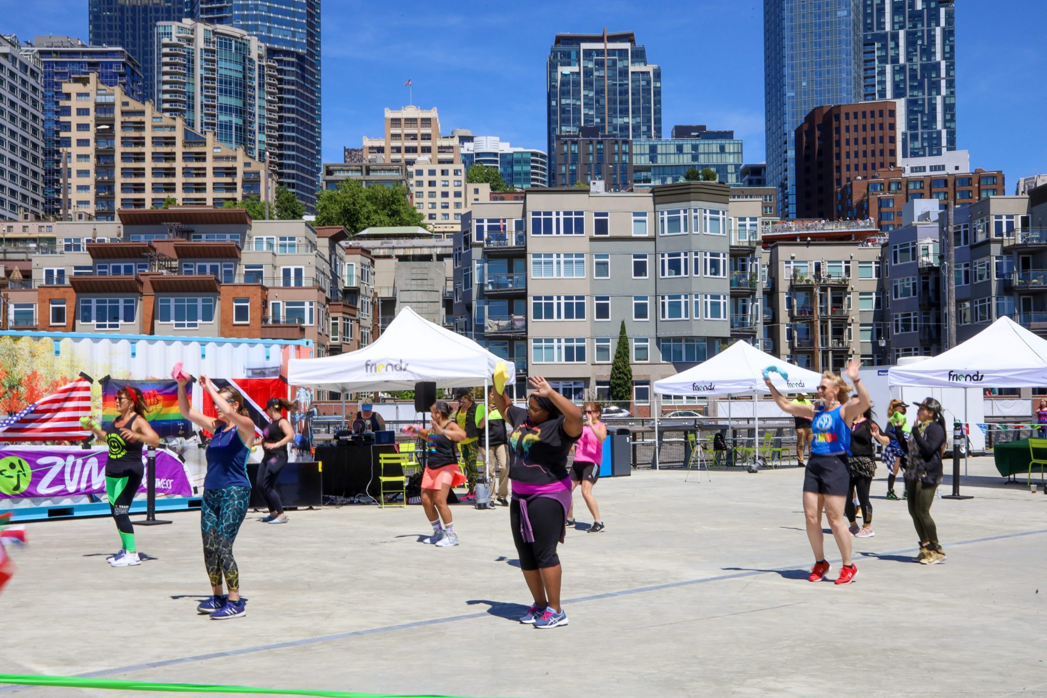 Zumba Master Class at Pier 62