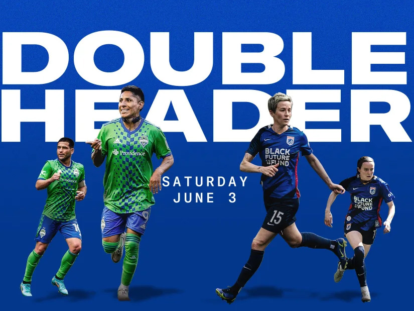 Sounders/Reign Doubleheader at Lumen Field